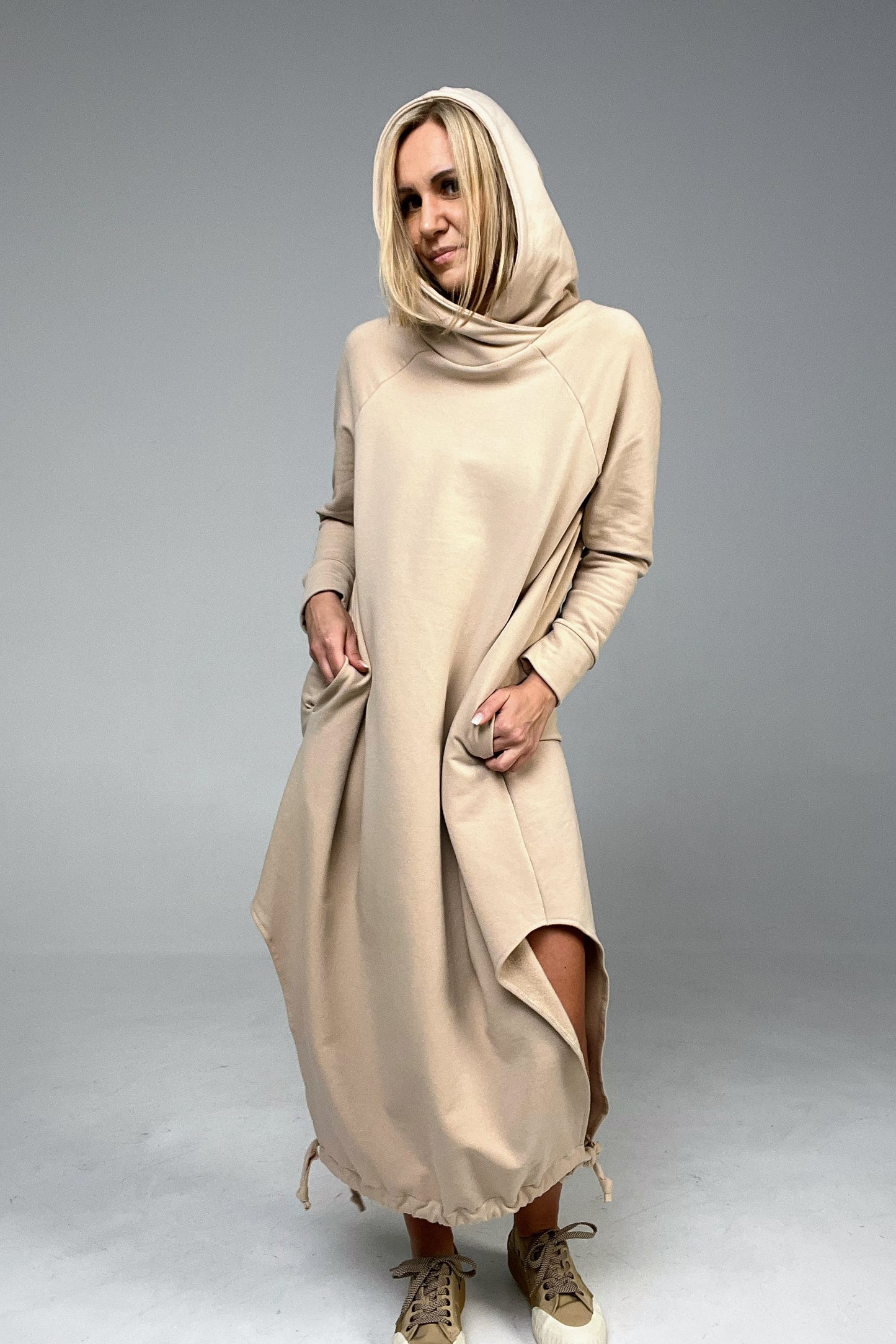 Sukienka Maxi Beige