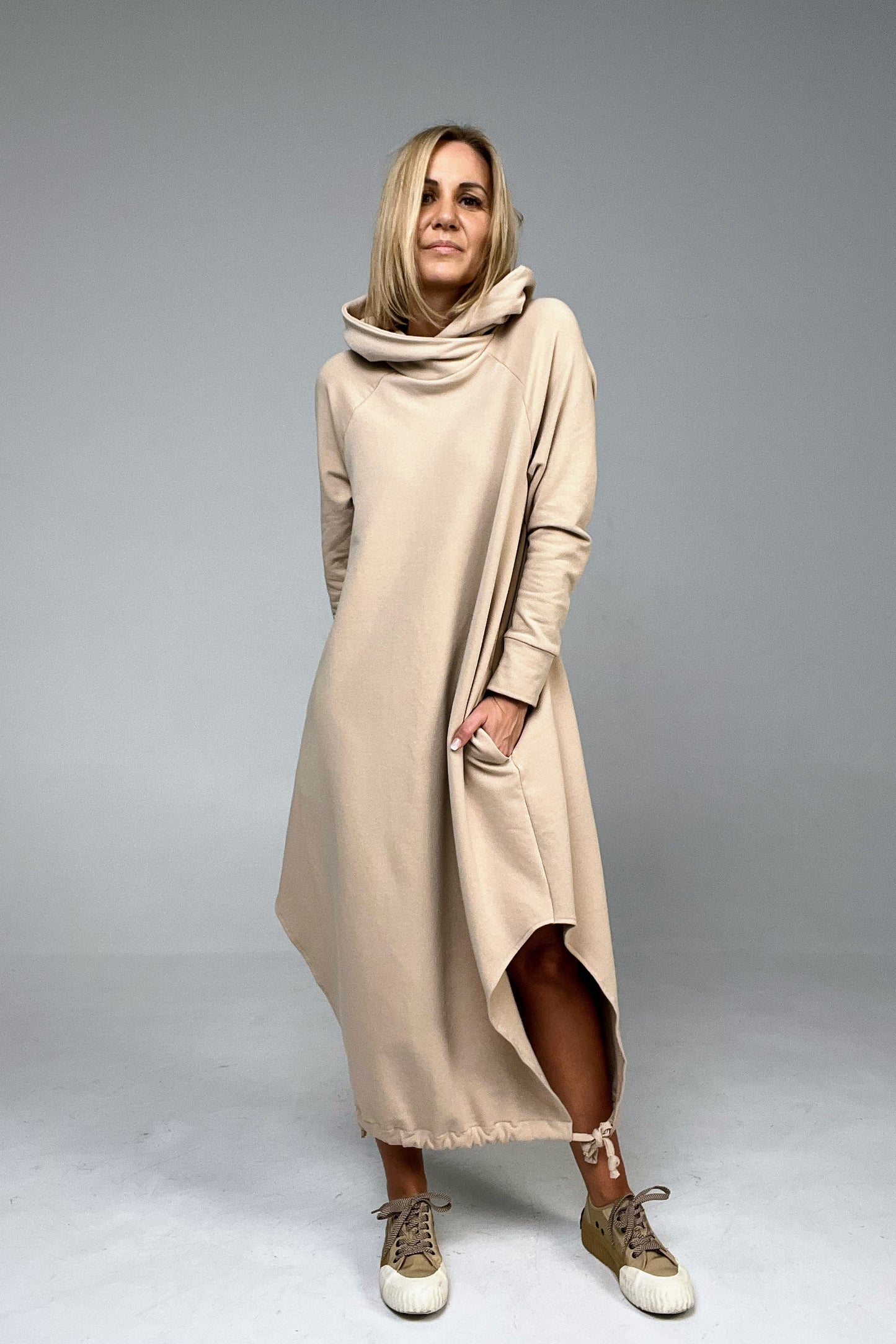 Sukienka Maxi Beige