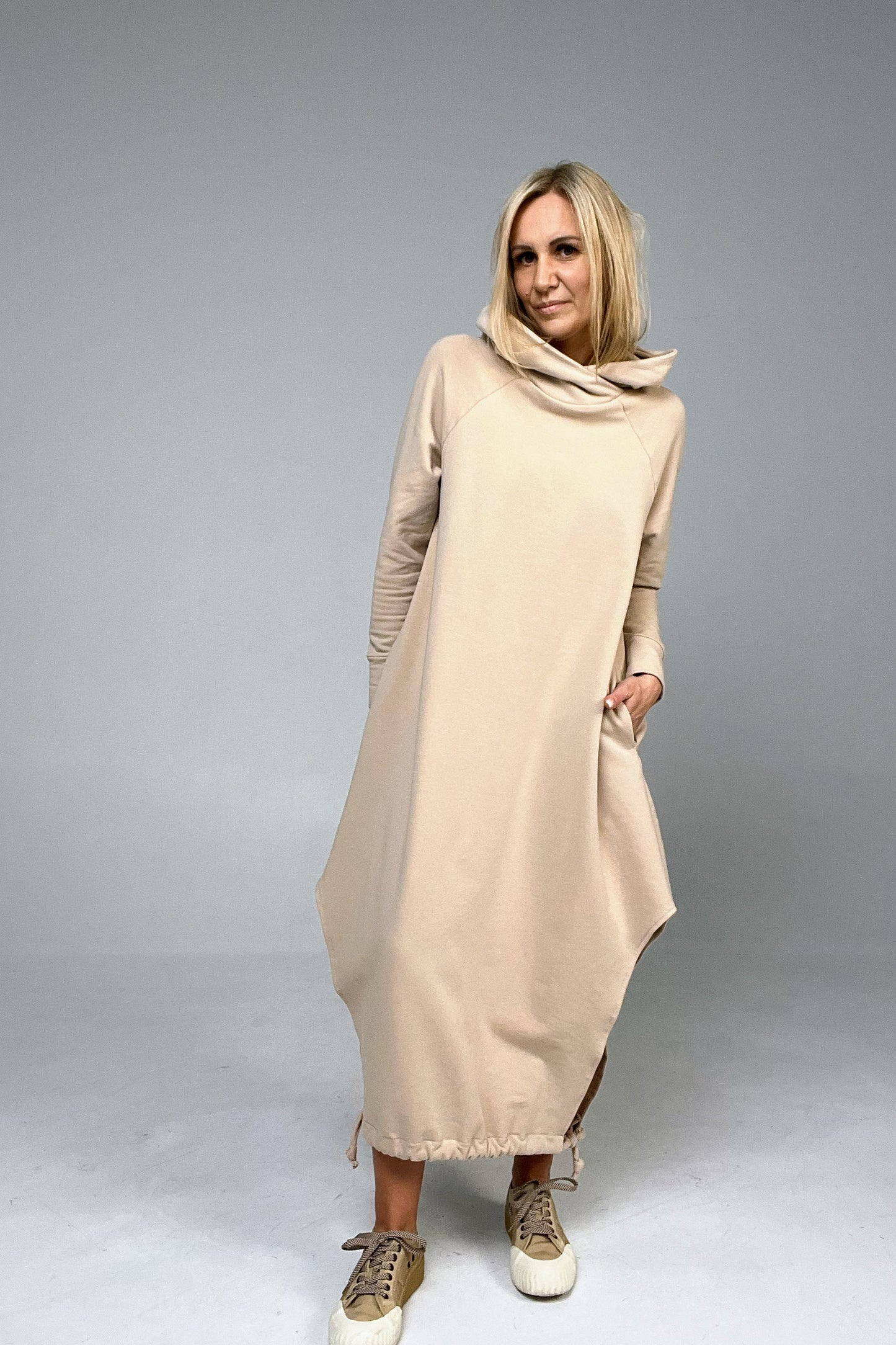 Sukienka Maxi Beige