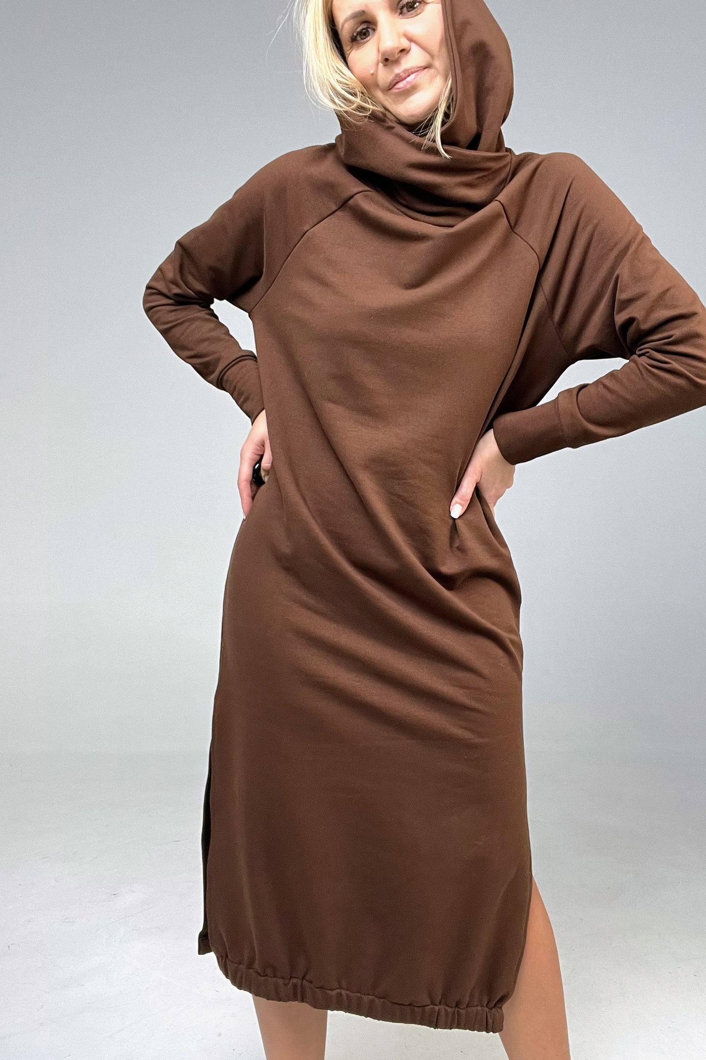 Sukienka Maxi Brown