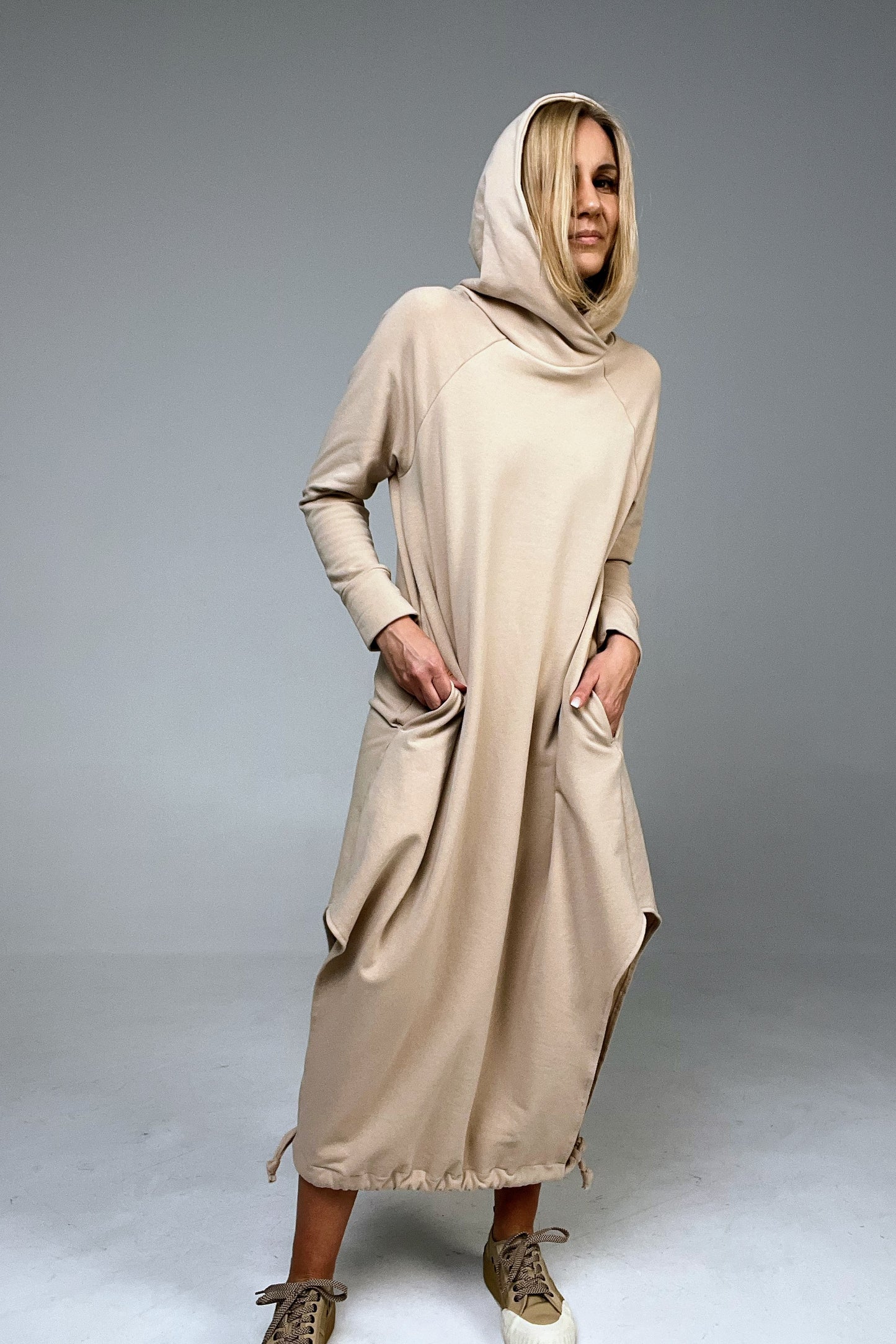 Sukienka Maxi Beige