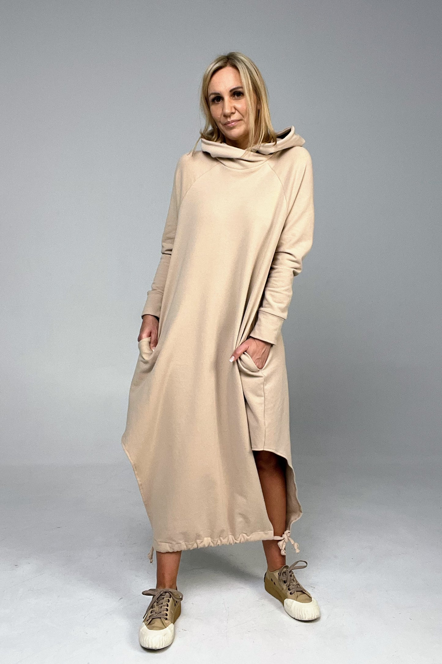 Sukienka Maxi Beige