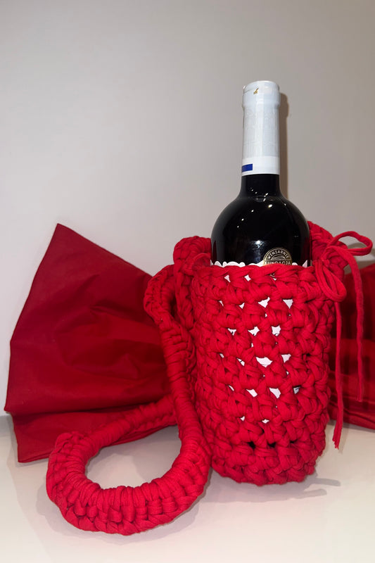 Torebka na wino - różne kolory